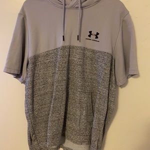 Under armor hoodie short sleeve
